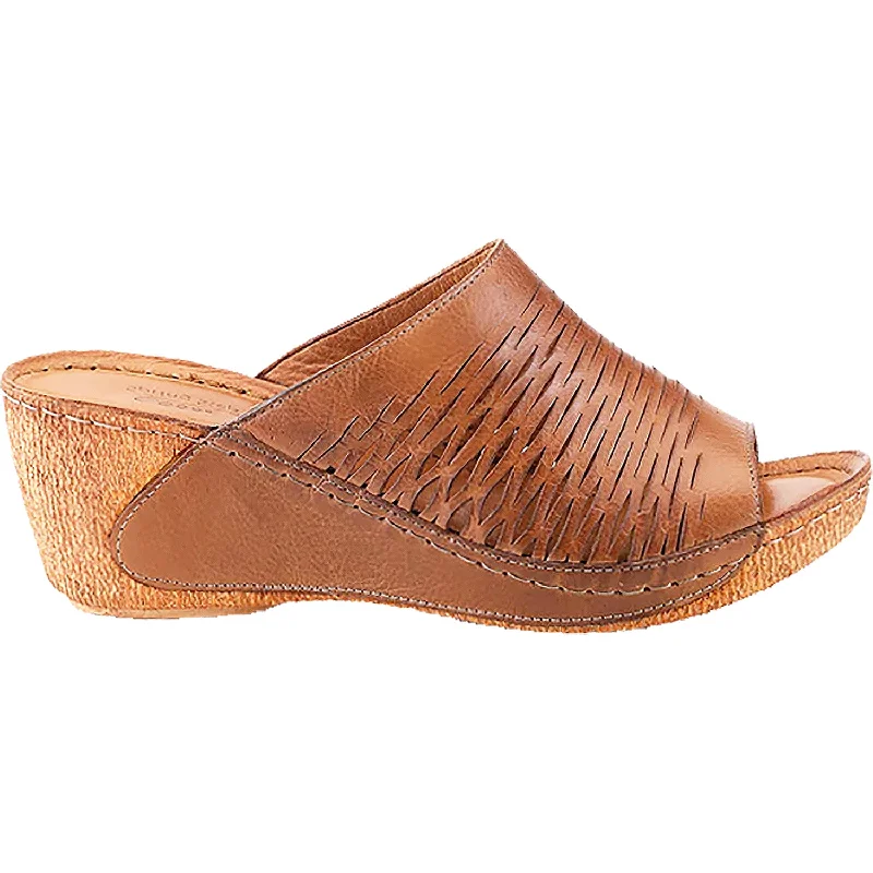 Women's Spring Step Cunacena Brown Leather