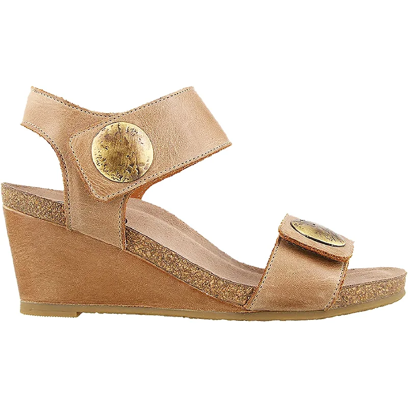 Women's Taos Carousel 3 Tan Leather