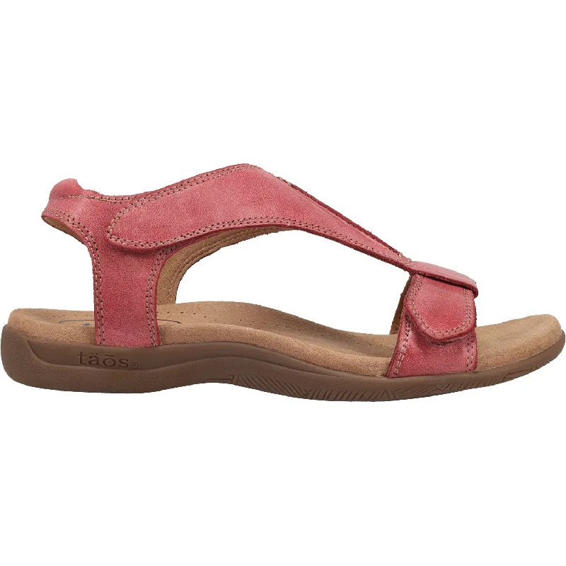 Women's Taos The Show Warm Red Leather