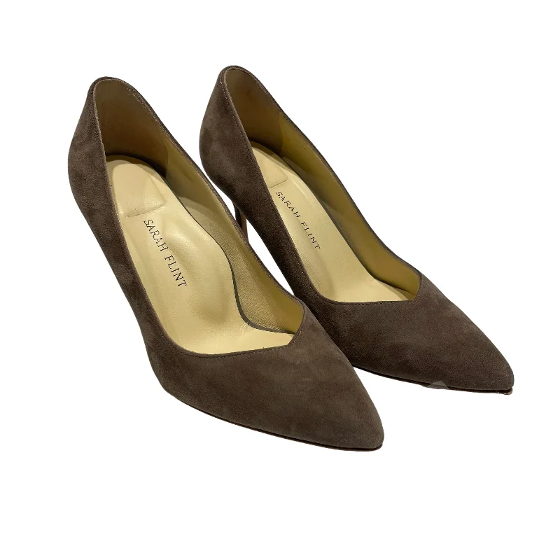 SARAH FLINT/Heels/EU 37/Suede/GRY/