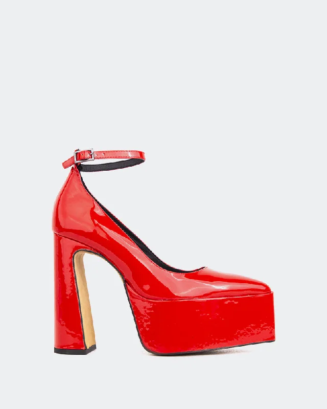 Adina Red Patent