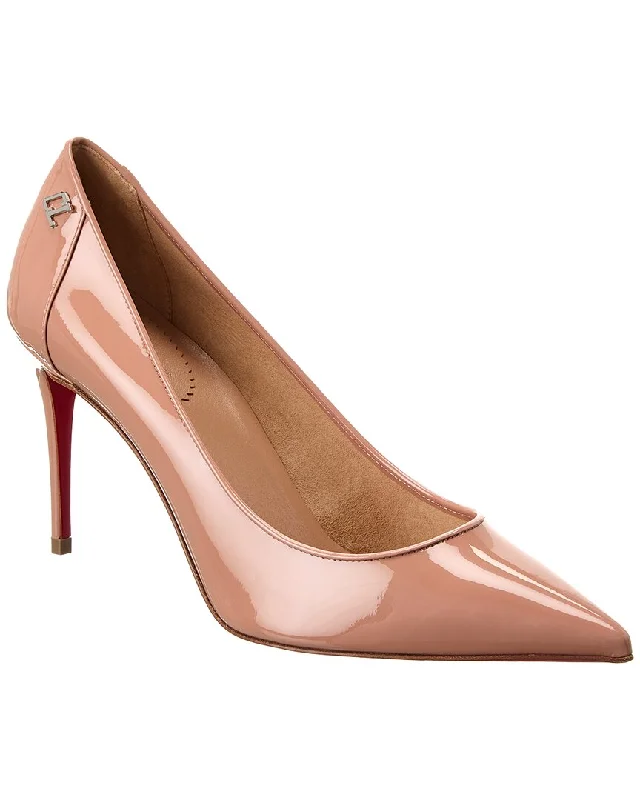 Christian Louboutin Sporty Kate 85 Patent Pumps