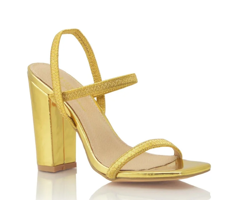 GELSON - GOLD METALLIC