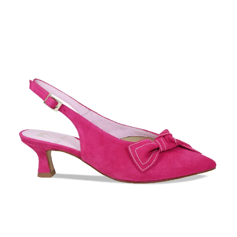 Katrina: Fuchsia Suede