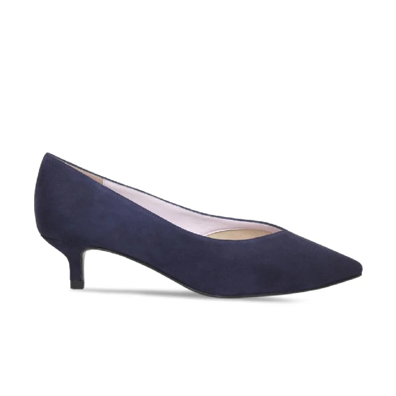 Kitty: Navy Suede