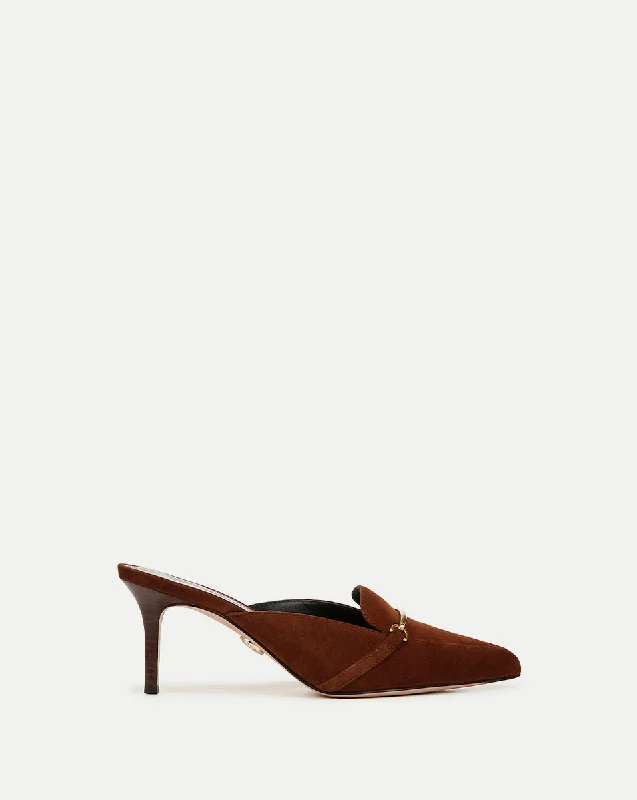 Leslie Suede Mule