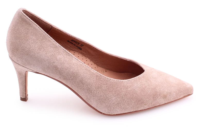 Light Taupe Suede