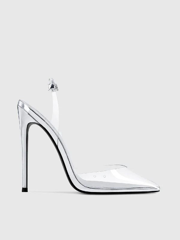 Macallan Slingback Pump - Platinum